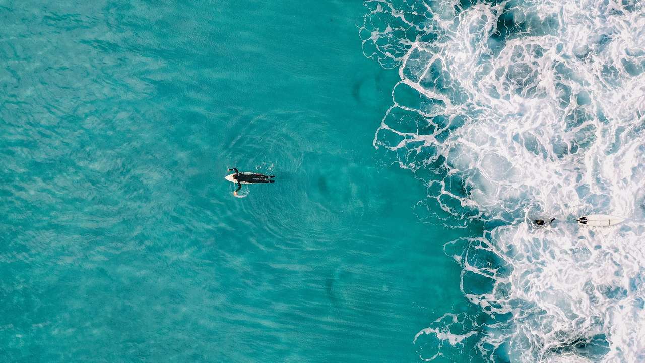 Drohne Surfen